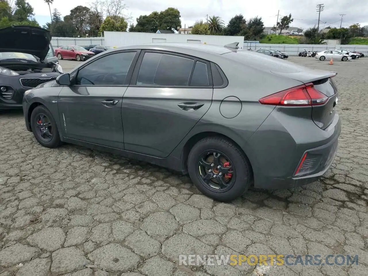 2 Photograph of a damaged car KMHC65LC2LU226385 HYUNDAI IONIQ 2020