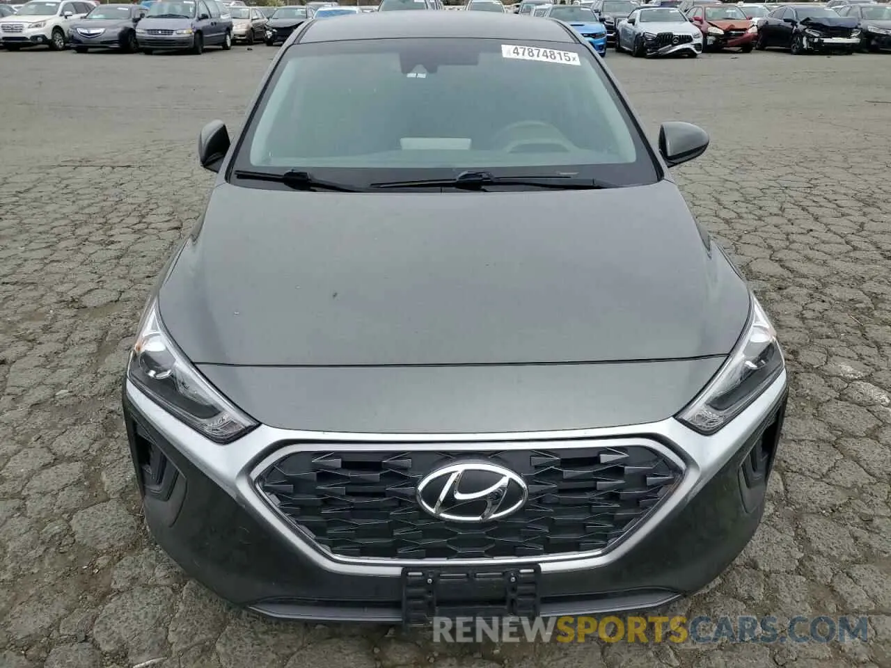 5 Photograph of a damaged car KMHC65LC2LU226385 HYUNDAI IONIQ 2020