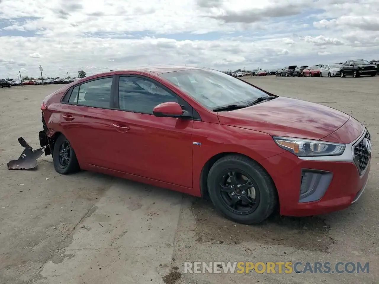 4 Photograph of a damaged car KMHC65LC6LU227863 HYUNDAI IONIQ 2020
