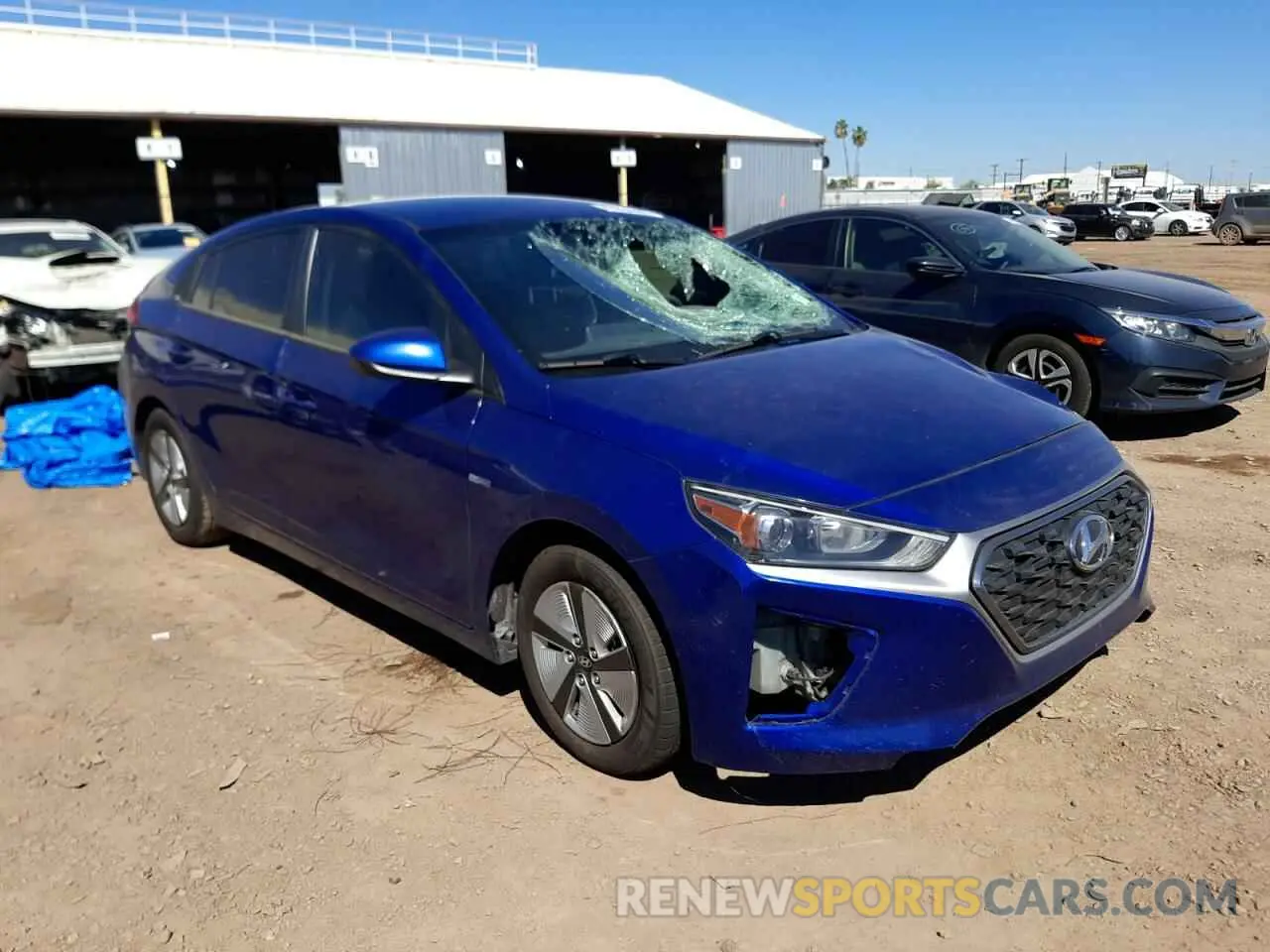 4 Фотография поврежденного автомобиля KMHC65LC9LU228294 HYUNDAI IONIQ 2020