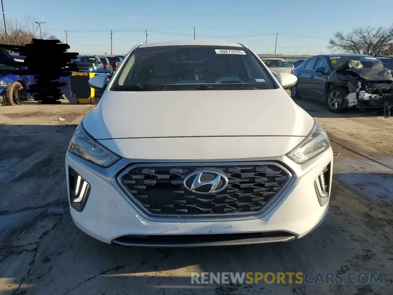 5 Photograph of a damaged car KMHC75LC4LU213389 HYUNDAI IONIQ 2020