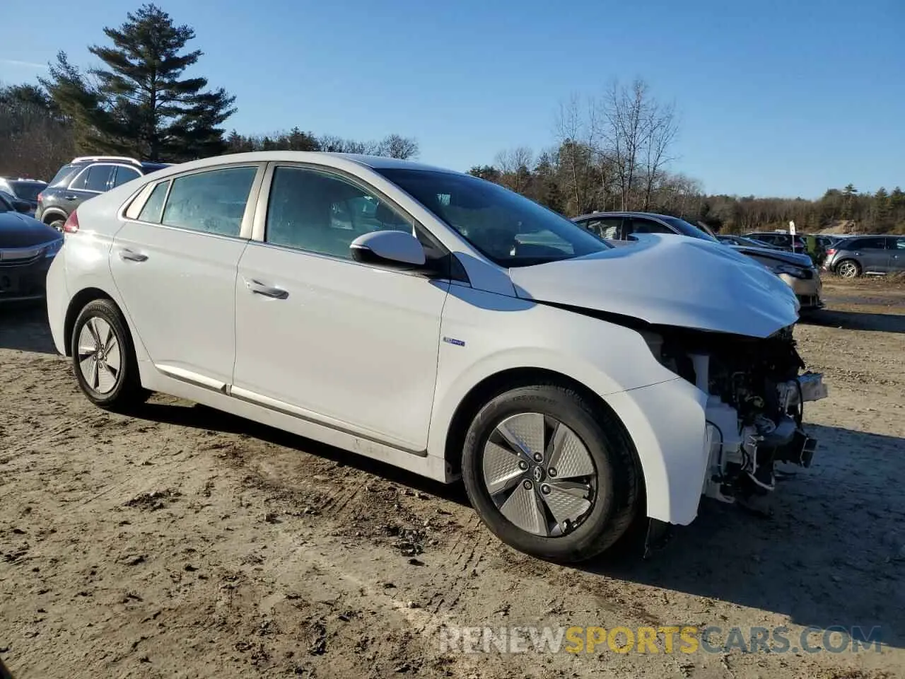4 Фотография поврежденного автомобиля KMHC75LC7LU228016 HYUNDAI IONIQ 2020