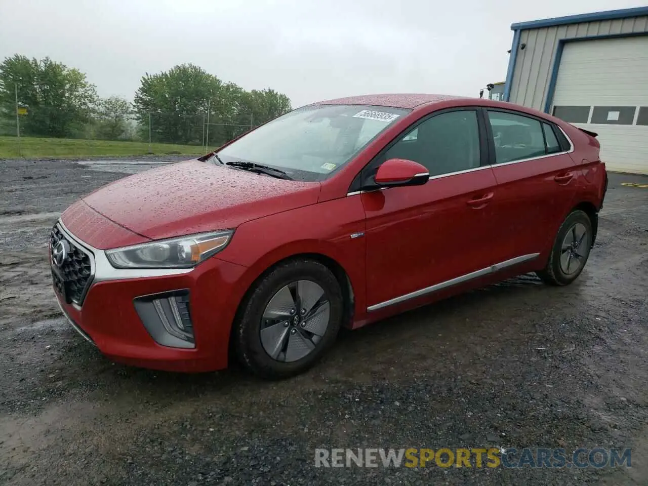 1 Photograph of a damaged car KMHC75LC9LU200914 HYUNDAI IONIQ 2020