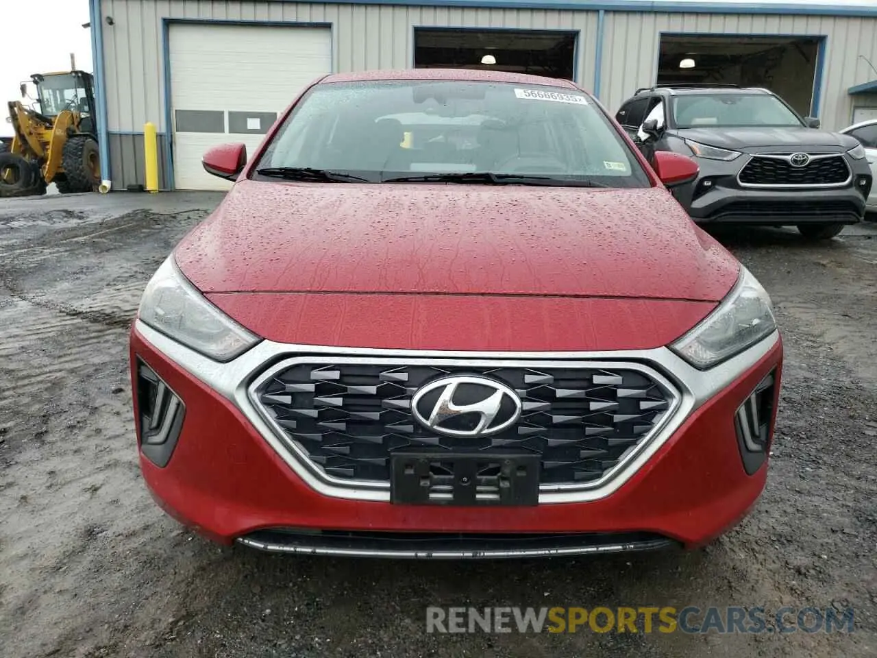 5 Photograph of a damaged car KMHC75LC9LU200914 HYUNDAI IONIQ 2020