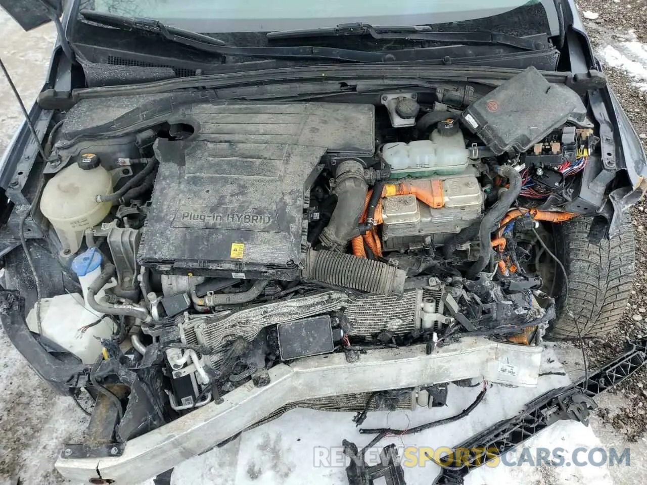 11 Photograph of a damaged car KMHC75LD7LU192580 HYUNDAI IONIQ 2020