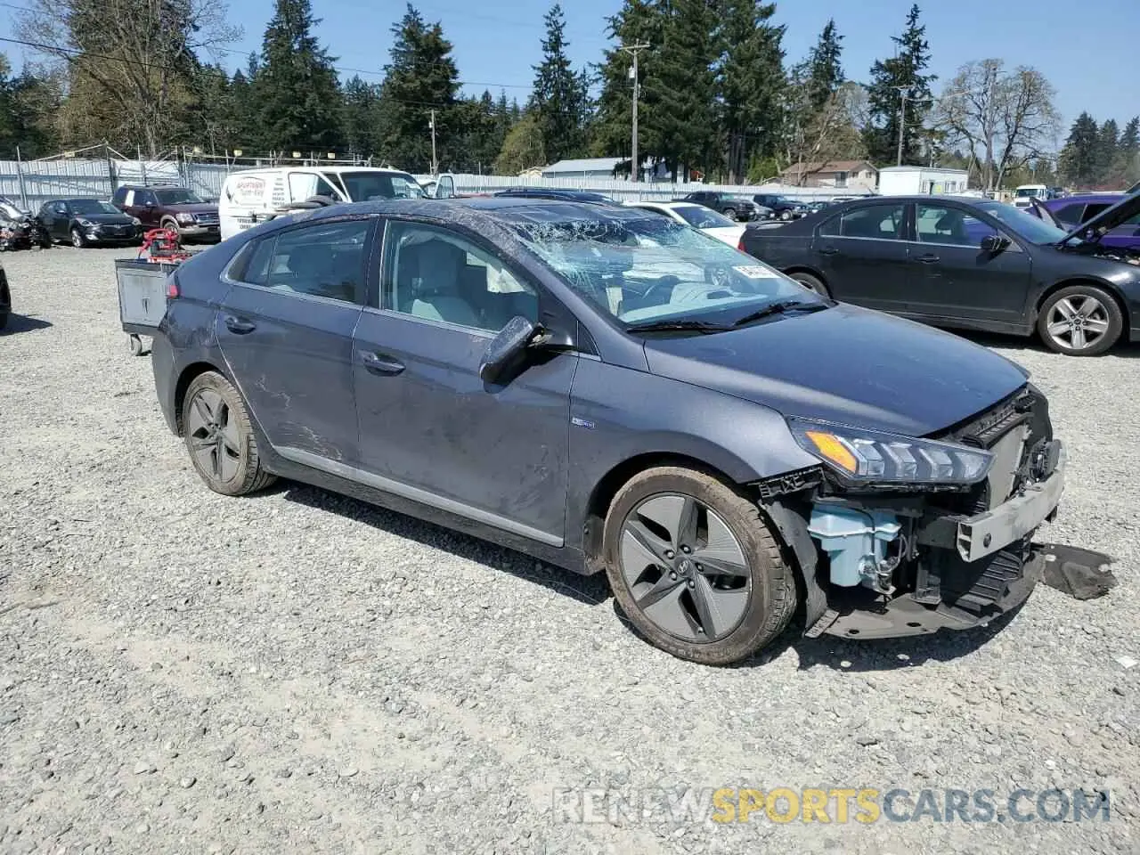 4 Фотография поврежденного автомобиля KMHC85LC4LU189530 HYUNDAI IONIQ 2020