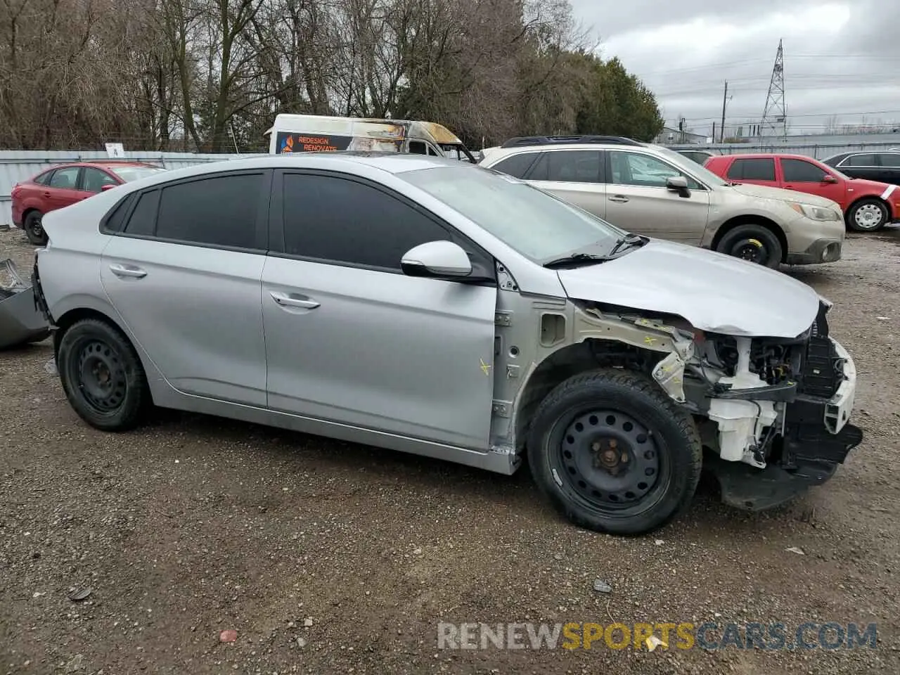 4 Фотография поврежденного автомобиля KMHC85LC7LU233956 HYUNDAI IONIQ 2020