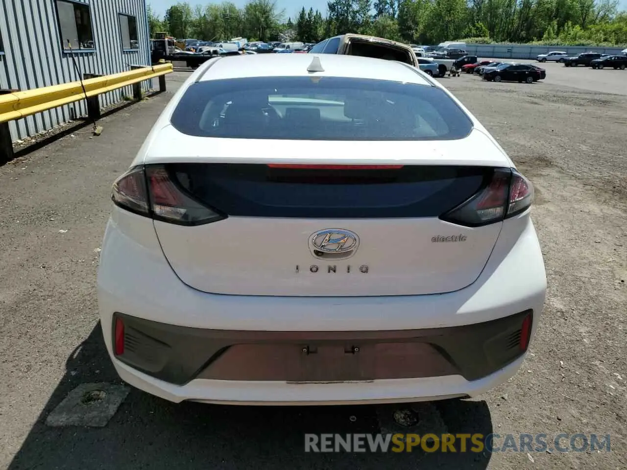 6 Photograph of a damaged car KMHC85LJ4LU061044 HYUNDAI IONIQ 2020