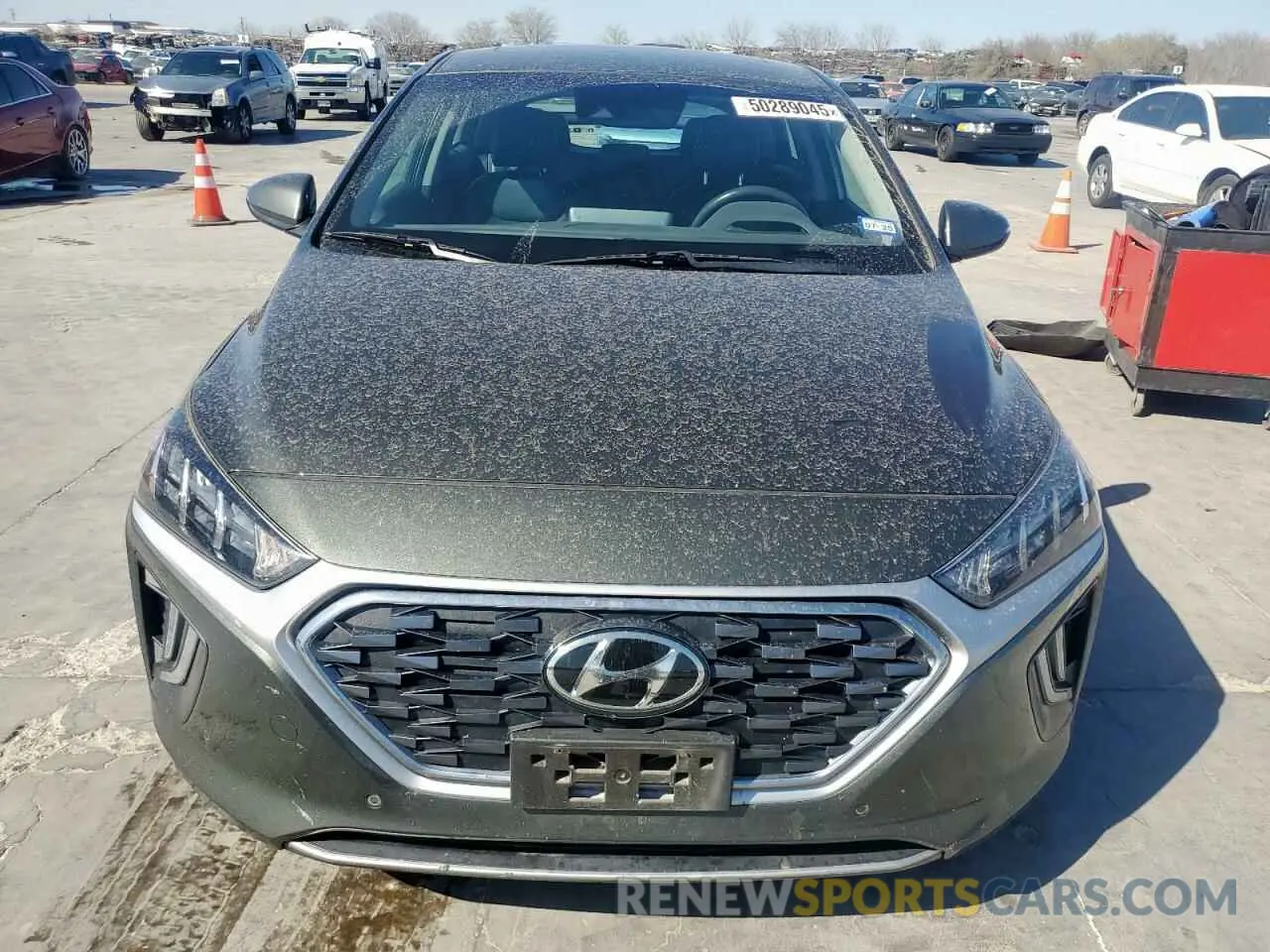 5 Photograph of a damaged car KMHC05LC3MU254280 HYUNDAI IONIQ 2021