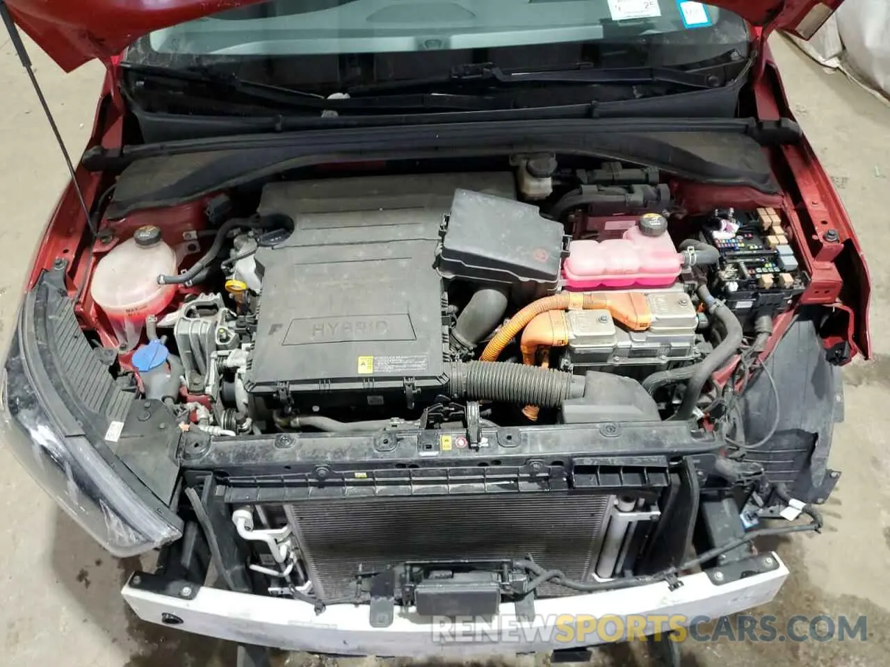 11 Photograph of a damaged car KMHC05LC6MU250403 HYUNDAI IONIQ 2021