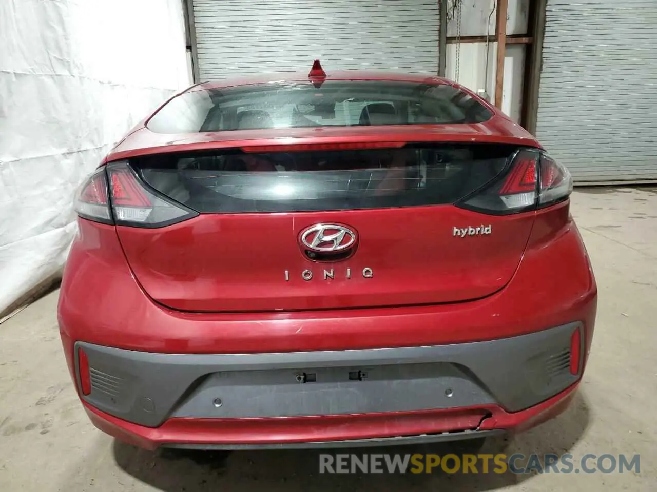 6 Photograph of a damaged car KMHC05LC6MU250403 HYUNDAI IONIQ 2021