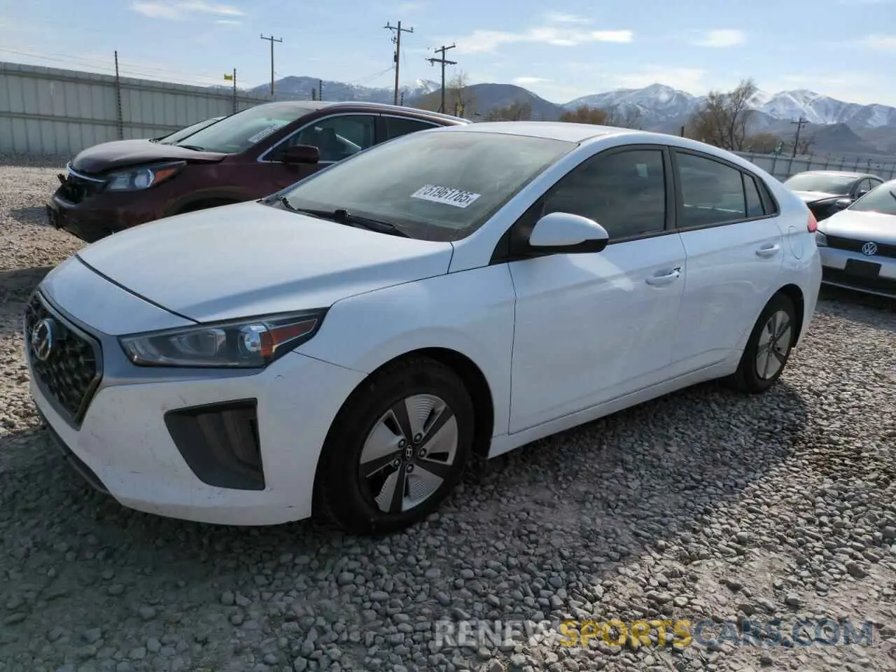 1 Фотография поврежденного автомобиля KMHC65LC2MU245441 HYUNDAI IONIQ 2021