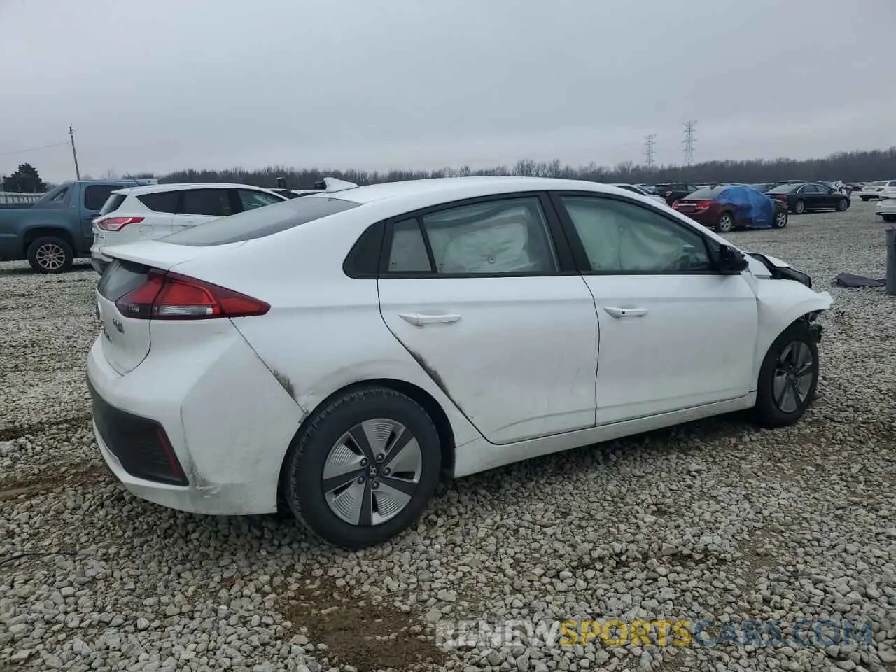 3 Фотография поврежденного автомобиля KMHC65LC4MU246221 HYUNDAI IONIQ 2021