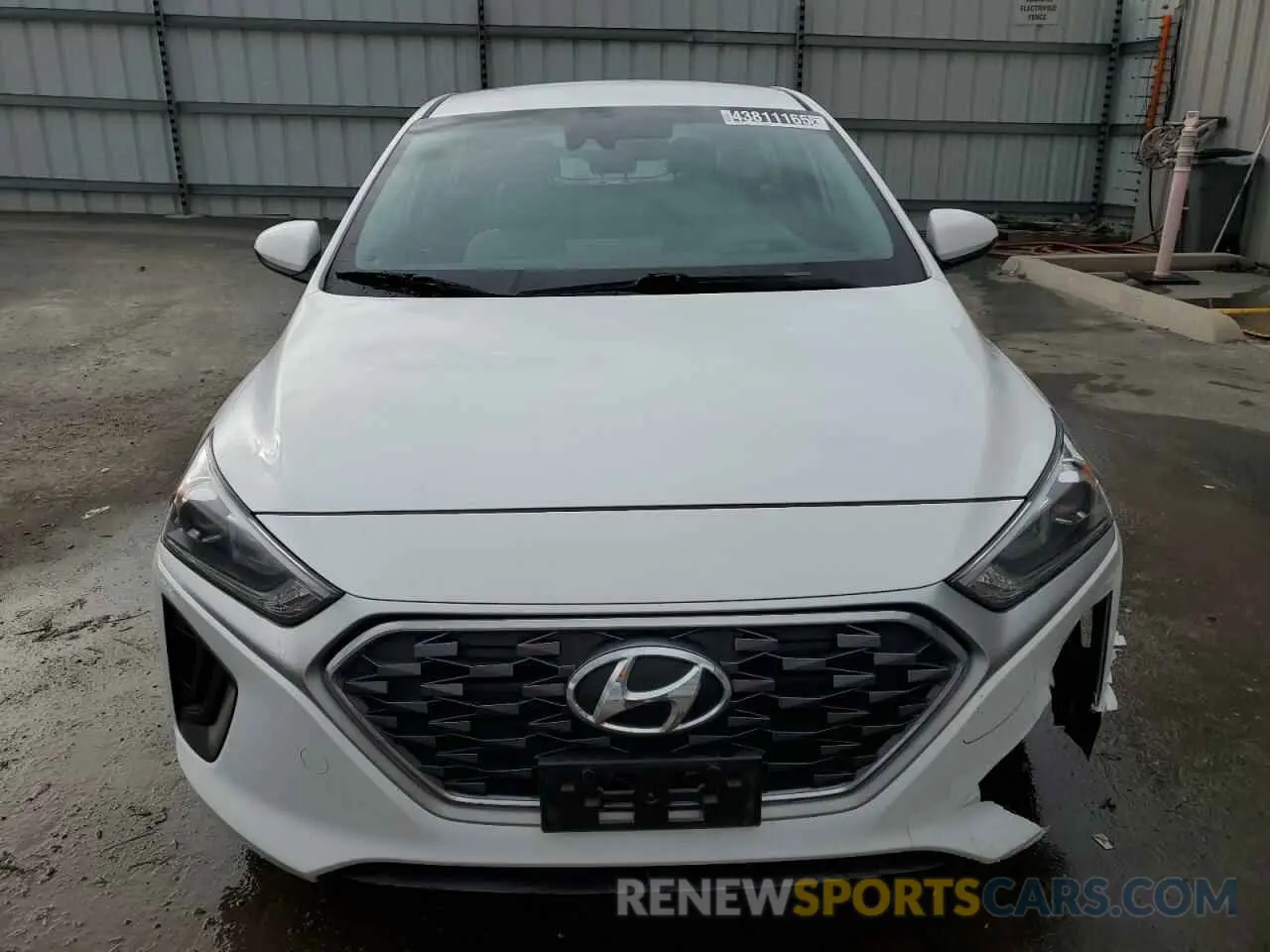 5 Фотография поврежденного автомобиля KMHC65LC7MU261604 HYUNDAI IONIQ 2021