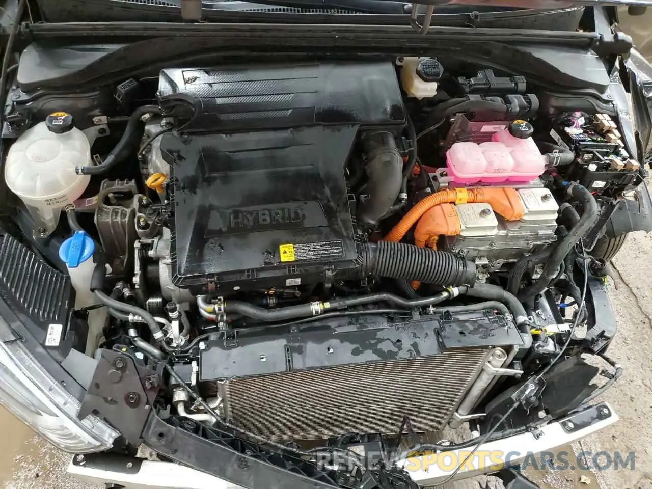 11 Photograph of a damaged car KMHC65LCXMU257756 HYUNDAI IONIQ 2021