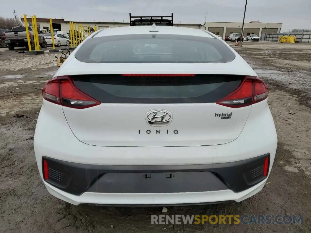 6 Photograph of a damaged car KMHC65LCXMU258034 HYUNDAI IONIQ 2021