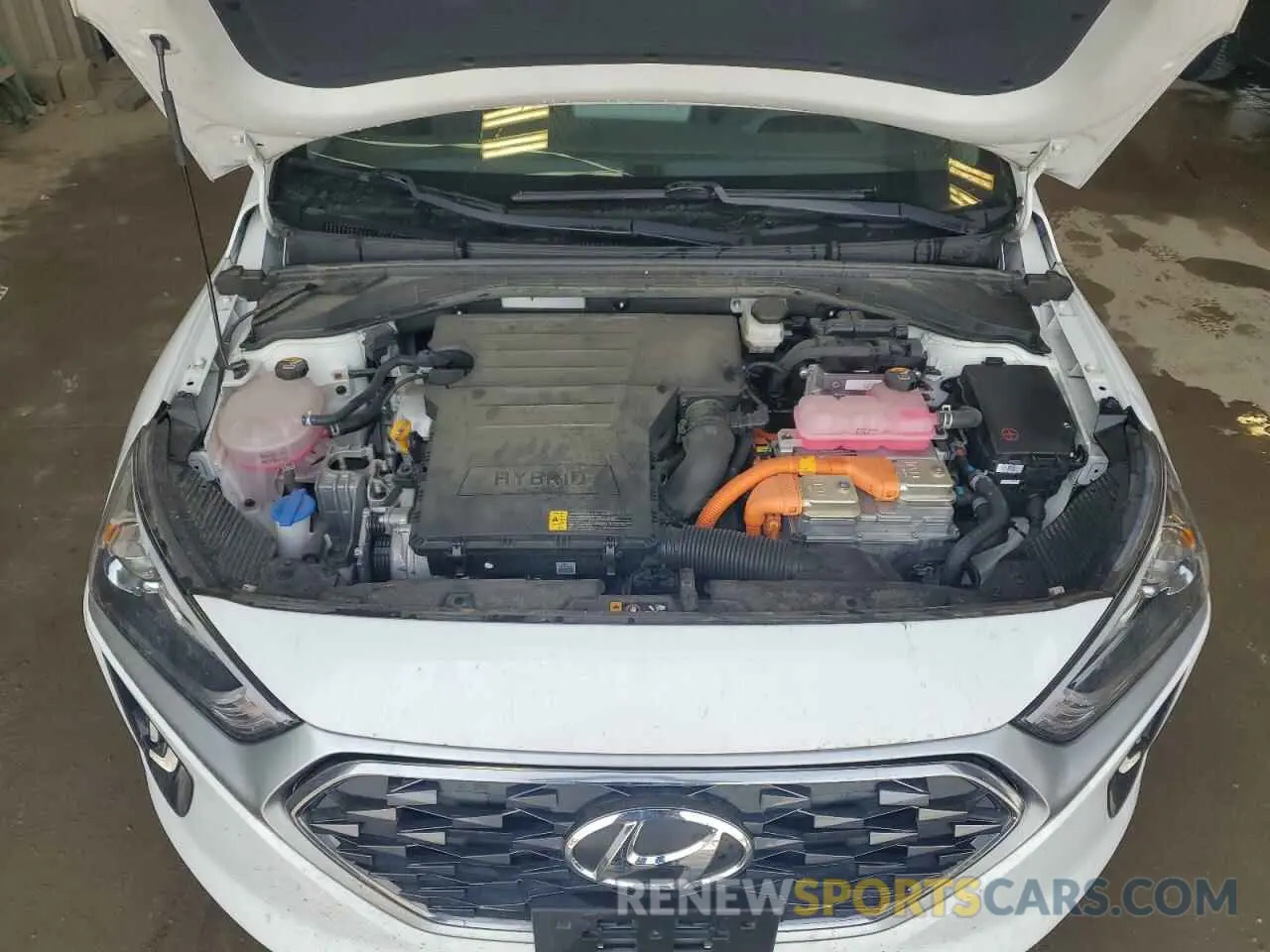 11 Photograph of a damaged car KMHC75LC3MU255618 HYUNDAI IONIQ 2021