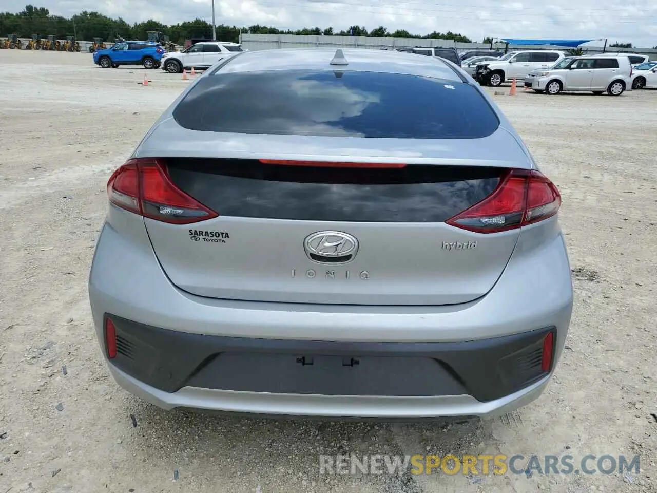 6 Photograph of a damaged car KMHC75LC3MU255909 HYUNDAI IONIQ 2021