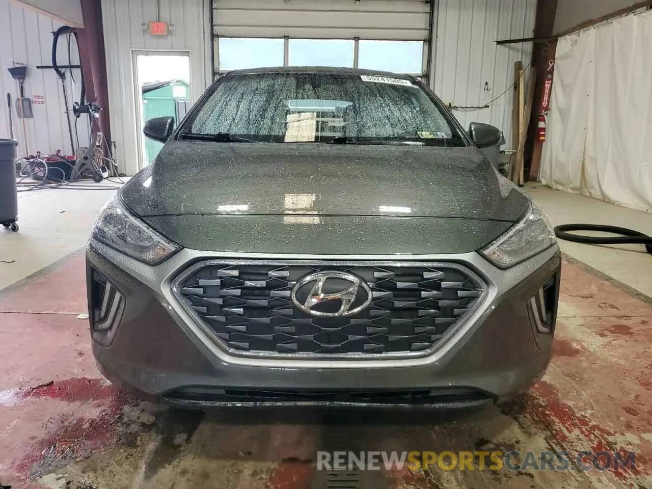 5 Photograph of a damaged car KMHC75LC9MU258183 HYUNDAI IONIQ 2021