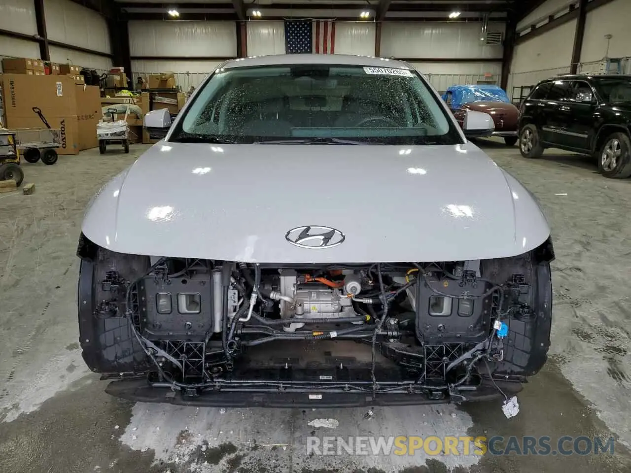 5 Фотография поврежденного автомобиля KM8KM4AE2NU080198 HYUNDAI IONIQ 2022