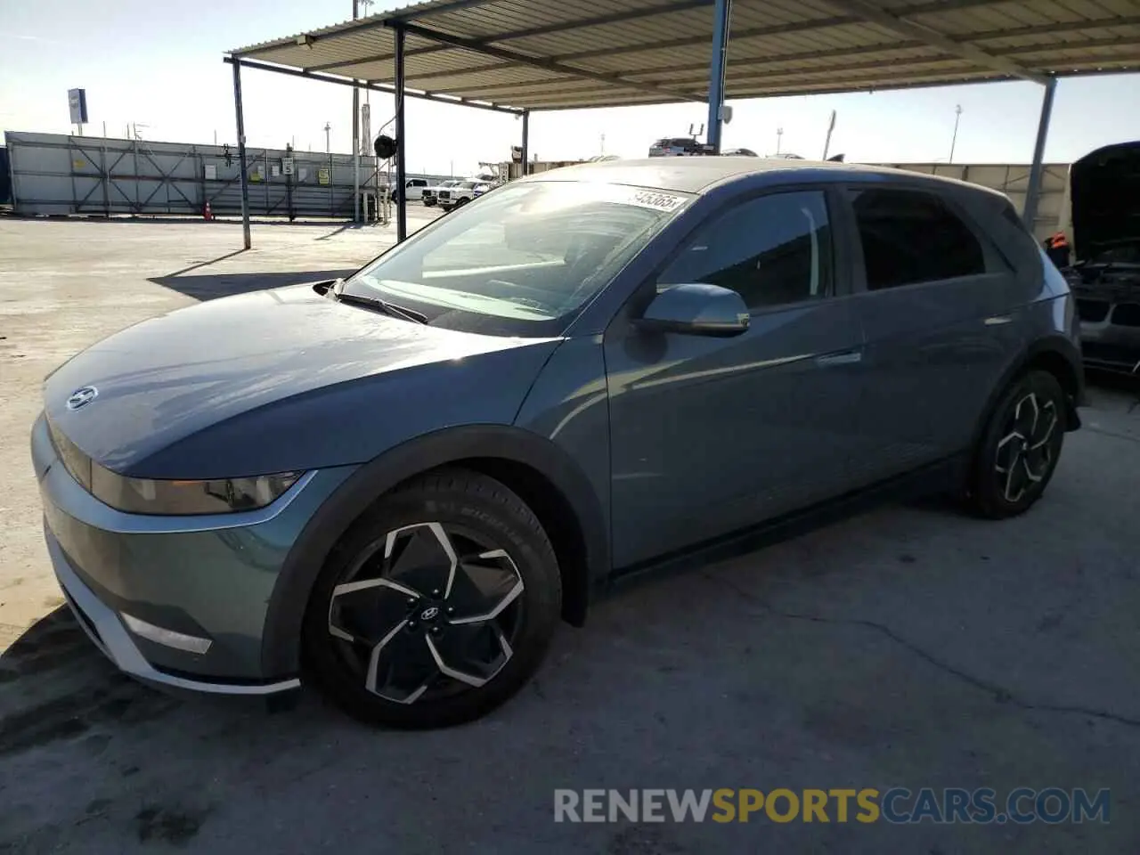 1 Photograph of a damaged car KM8KM4AE9NU065861 HYUNDAI IONIQ 2022