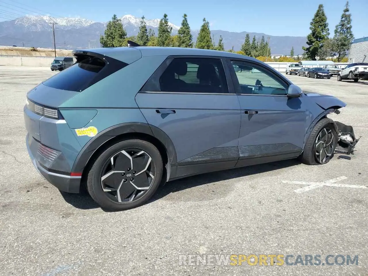 3 Photograph of a damaged car KM8KMDAF1NU051297 HYUNDAI IONIQ 2022