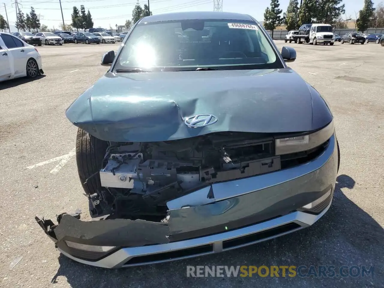5 Photograph of a damaged car KM8KMDAF1NU051297 HYUNDAI IONIQ 2022