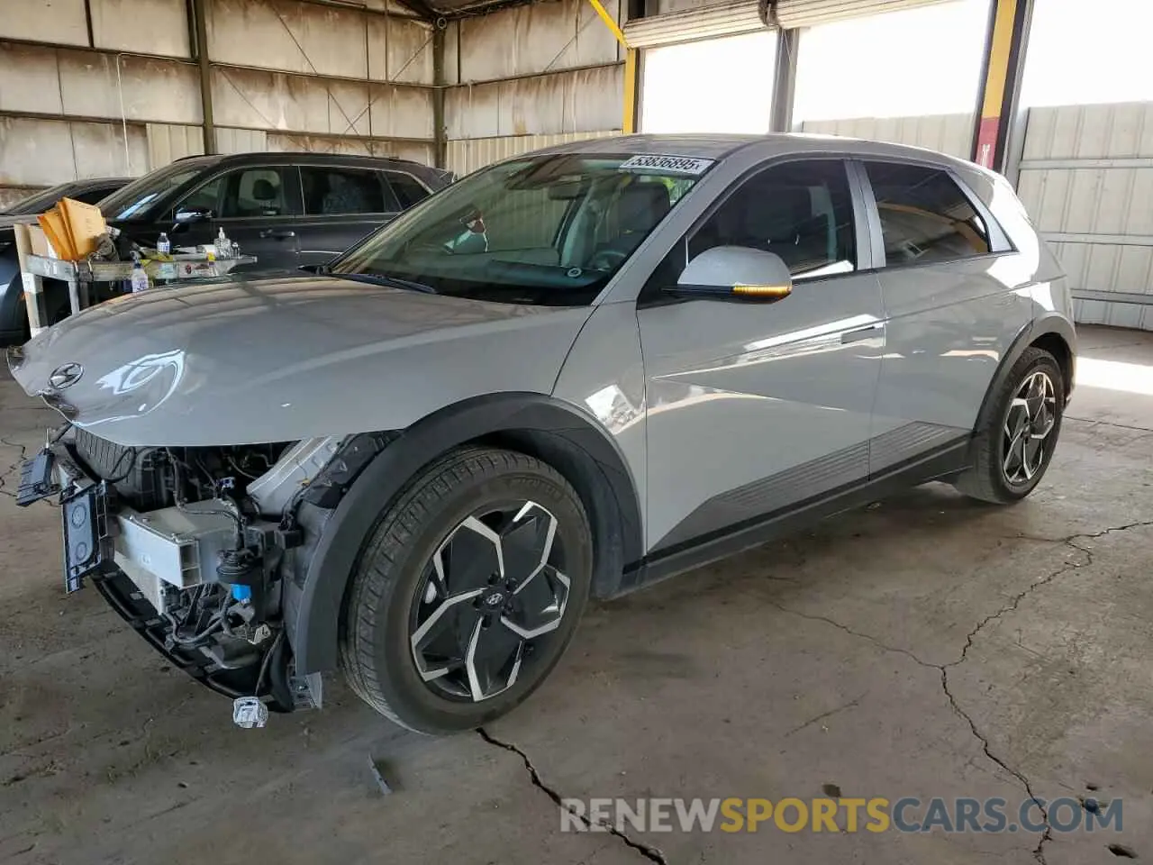 1 Фотография поврежденного автомобиля KM8KMDAF7NU083669 HYUNDAI IONIQ 2022