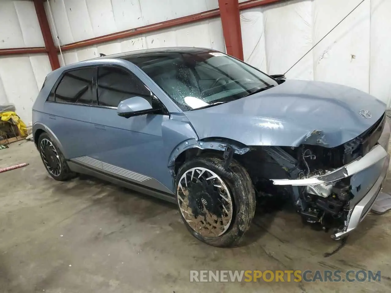 4 Photograph of a damaged car KM8KRDAF0NU064740 HYUNDAI IONIQ 2022