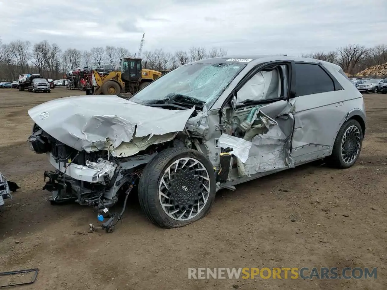 1 Photograph of a damaged car KM8KRDAF0NU089802 HYUNDAI IONIQ 2022