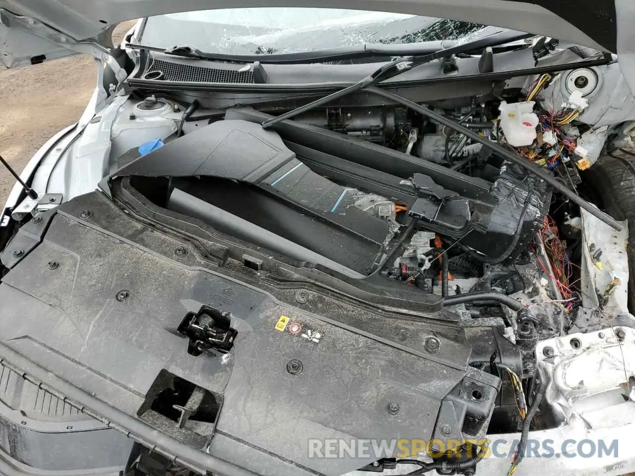 12 Photograph of a damaged car KM8KRDAF0NU089802 HYUNDAI IONIQ 2022