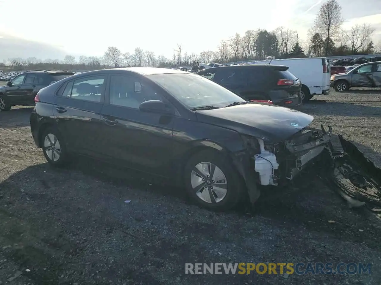 4 Фотография поврежденного автомобиля KMHC65LC0NU284918 HYUNDAI IONIQ 2022