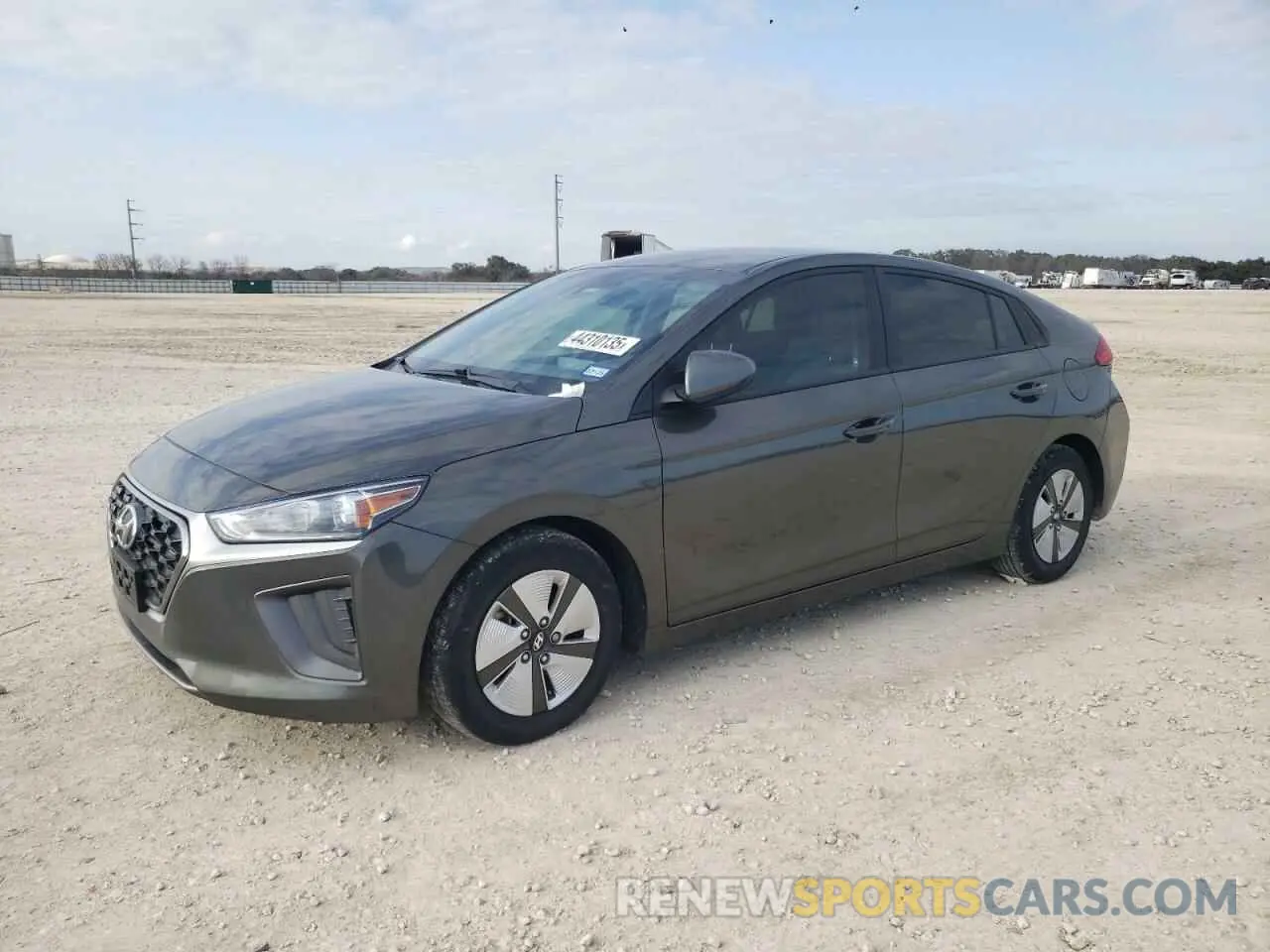 1 Photograph of a damaged car KMHC65LC5NU281318 HYUNDAI IONIQ 2022