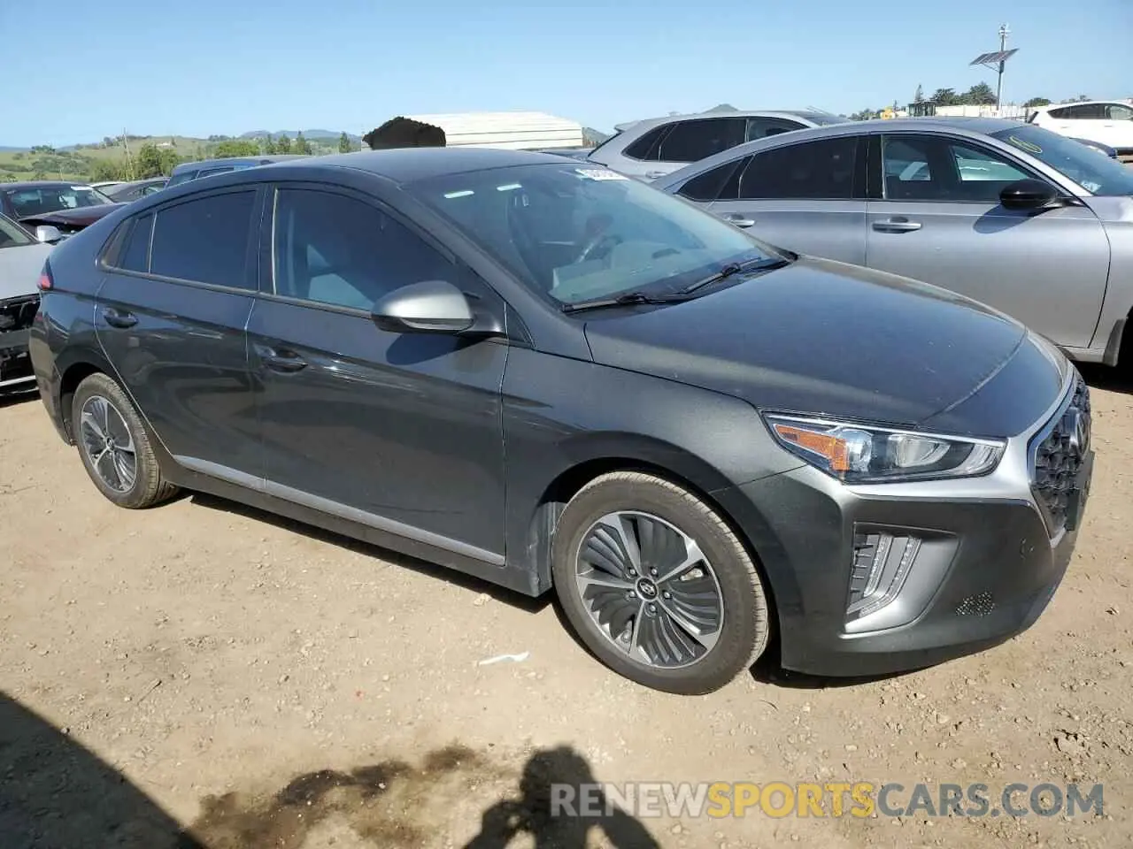 4 Photograph of a damaged car KMHC65LD1NU283074 HYUNDAI IONIQ 2022