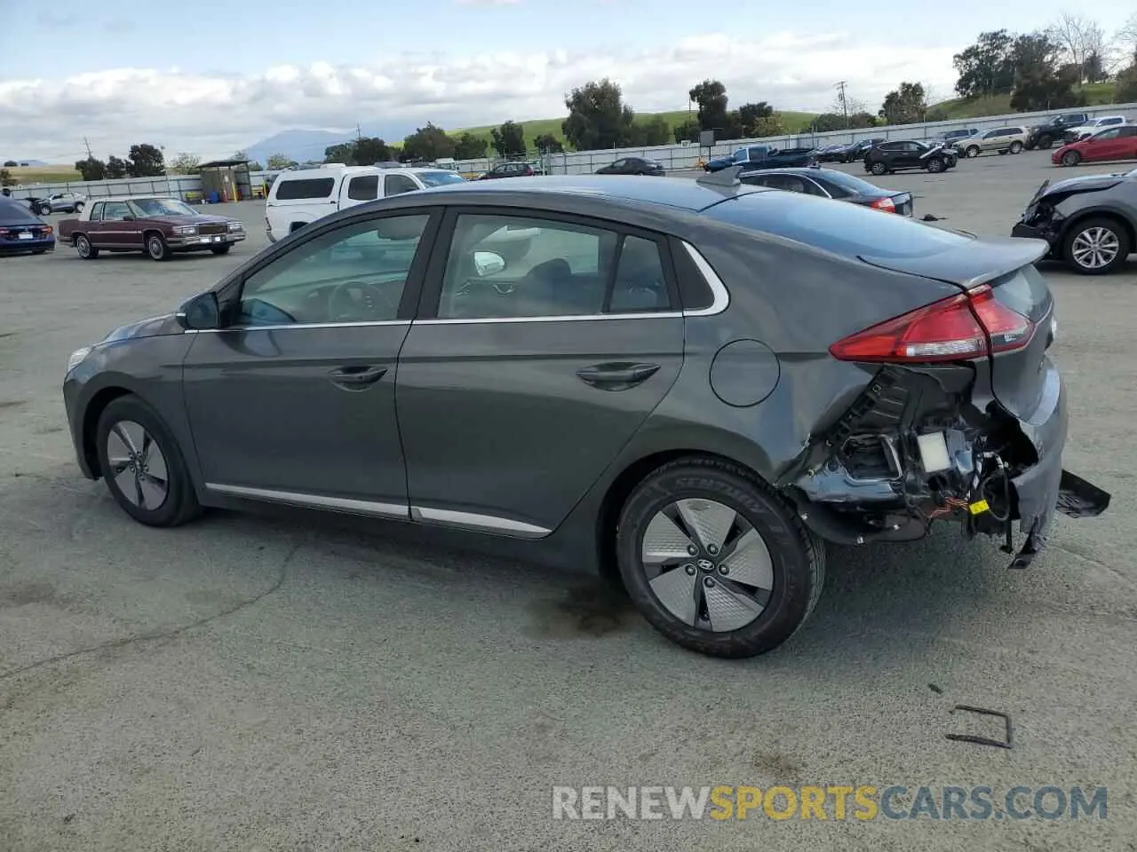 2 Photograph of a damaged car KMHC75LC5NU282840 HYUNDAI IONIQ 2022