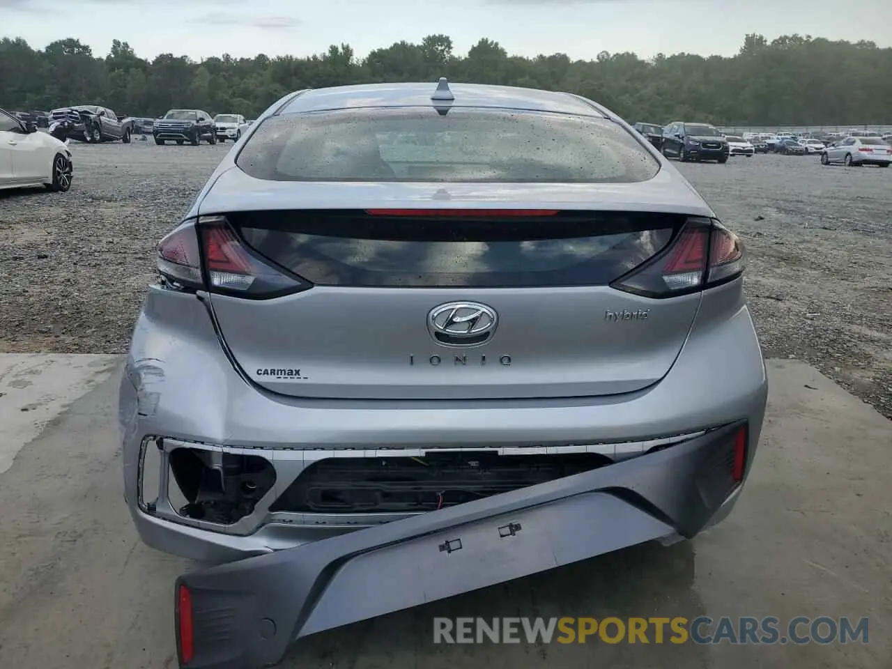 6 Photograph of a damaged car KMHC85LC5NU282852 HYUNDAI IONIQ 2022