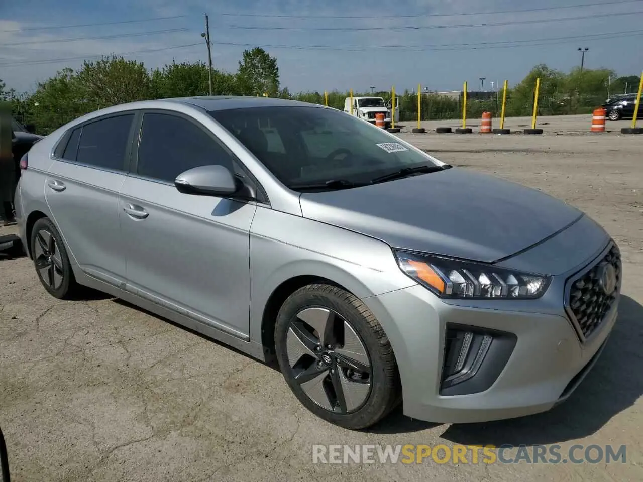 4 Photograph of a damaged car KMHC85LCXNU281292 HYUNDAI IONIQ 2022