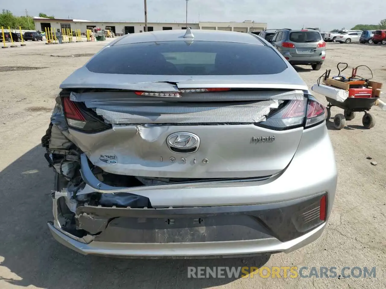 6 Photograph of a damaged car KMHC85LCXNU281292 HYUNDAI IONIQ 2022