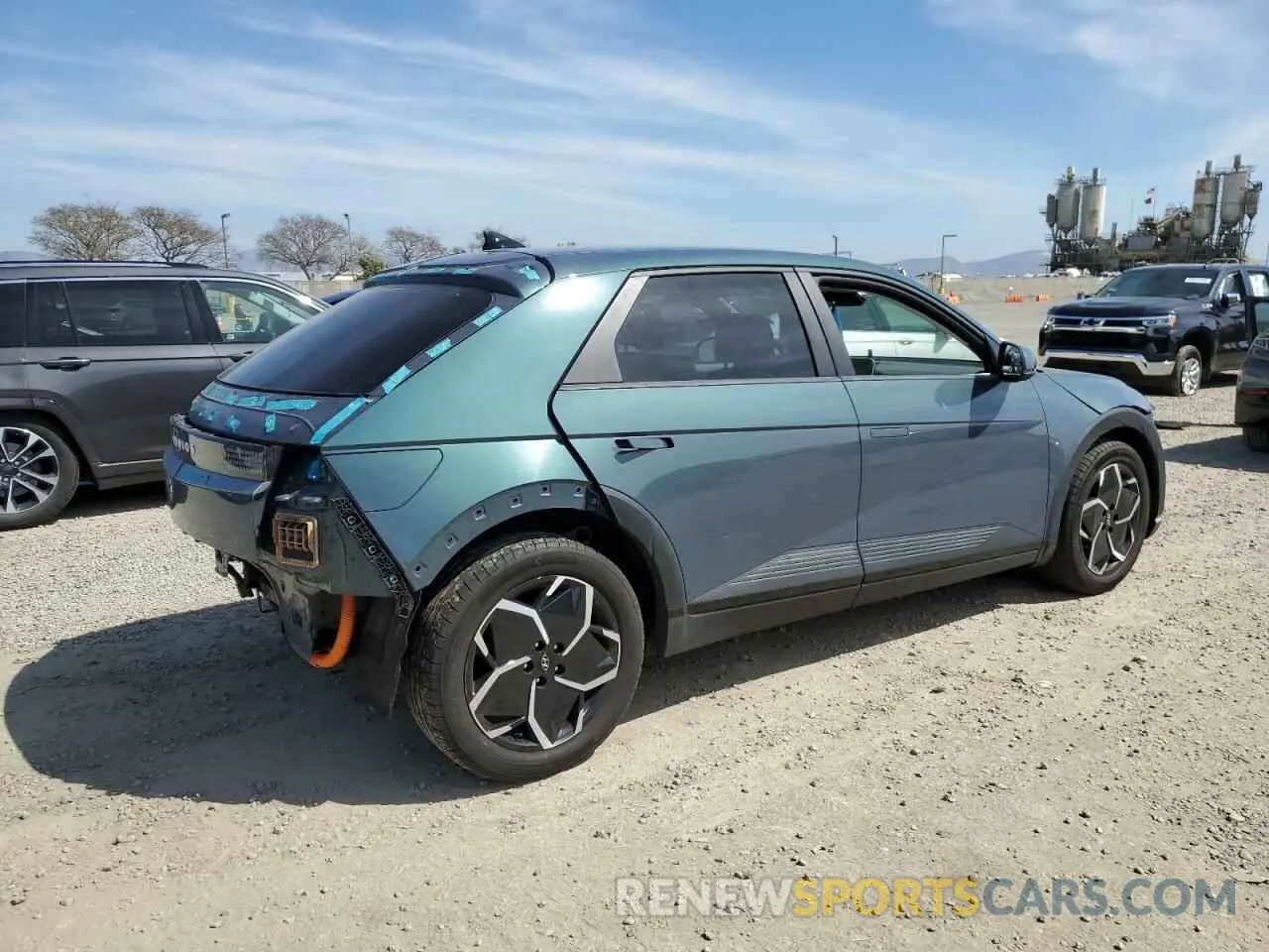 3 Фотография поврежденного автомобиля KM8KM4AE2PU135526 HYUNDAI IONIQ 2023