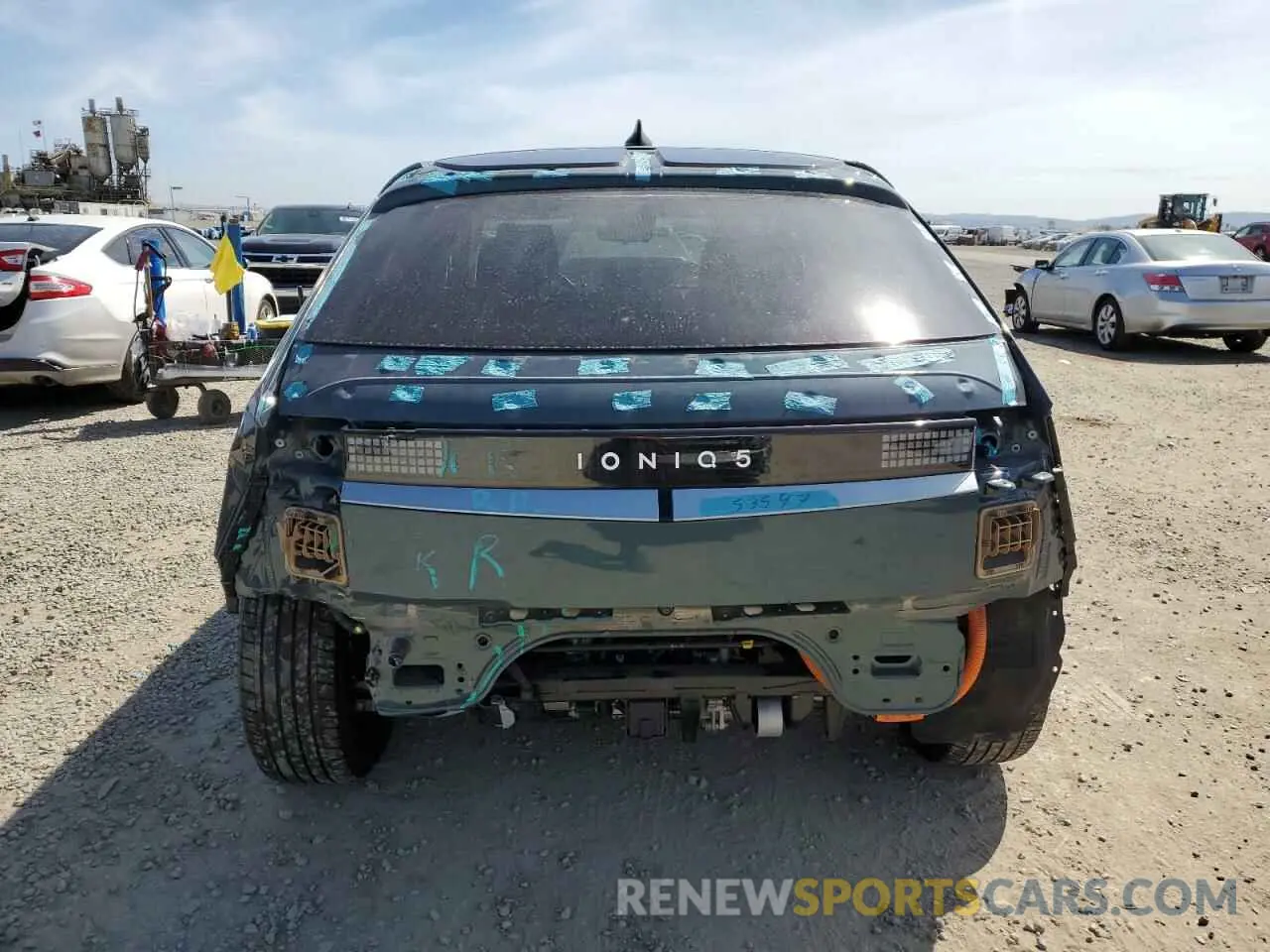 6 Фотография поврежденного автомобиля KM8KM4AE2PU135526 HYUNDAI IONIQ 2023