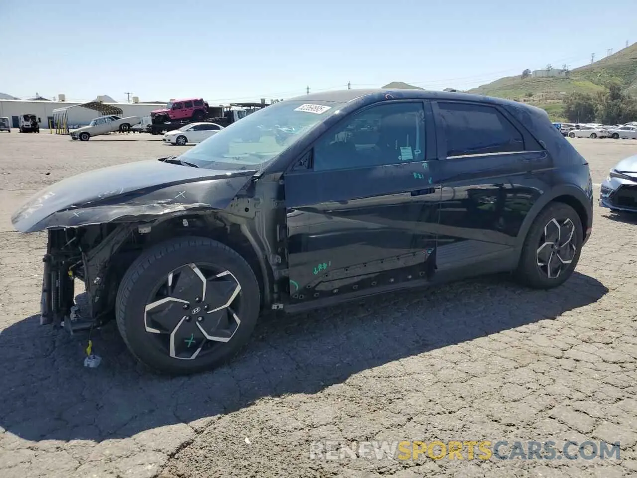 1 Photograph of a damaged car KM8KM4AEXPU179760 HYUNDAI IONIQ 2023