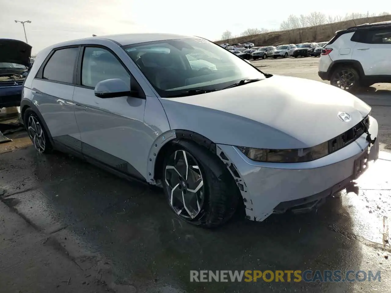 4 Фотография поврежденного автомобиля KM8KNDAF0PU121629 HYUNDAI IONIQ 2023