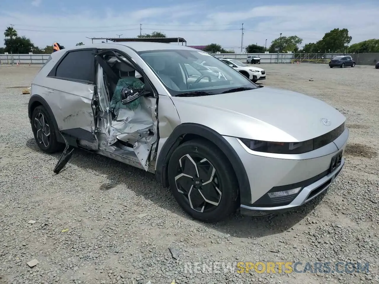 4 Photograph of a damaged car KM8KNDAF2PU160612 HYUNDAI IONIQ 2023