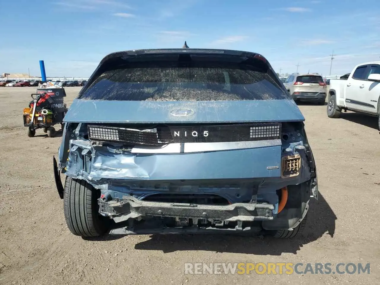 6 Photograph of a damaged car KM8KNDAF2PU188782 HYUNDAI IONIQ 2023