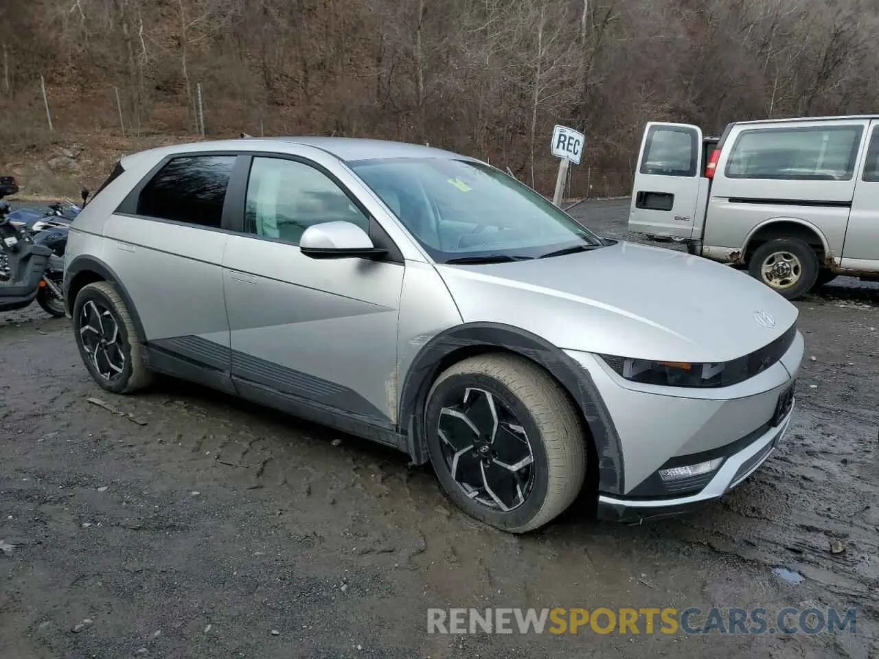 4 Фотография поврежденного автомобиля KM8KNDAF3PU213480 HYUNDAI IONIQ 2023