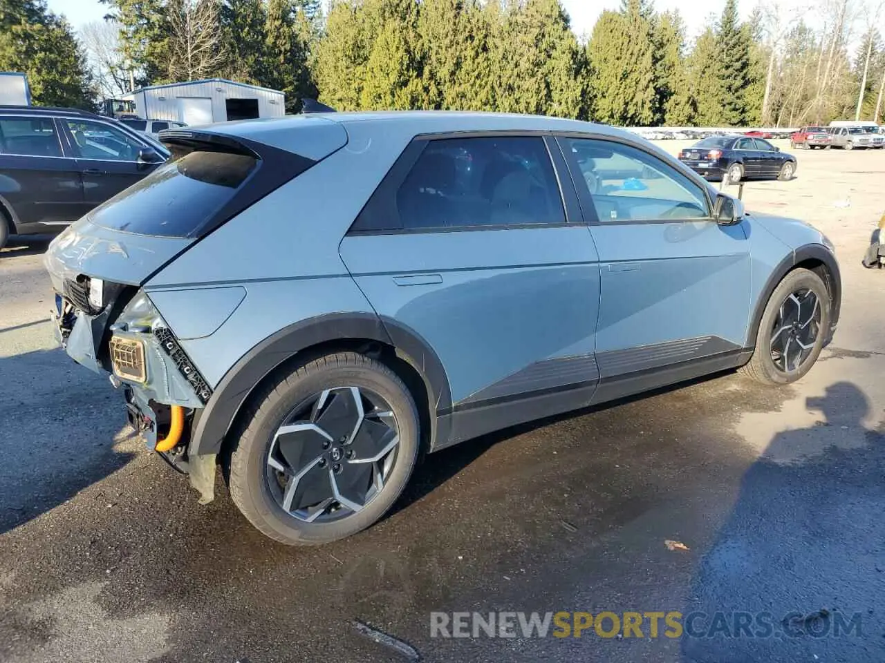 3 Photograph of a damaged car KM8KNDAF4PU213889 HYUNDAI IONIQ 2023