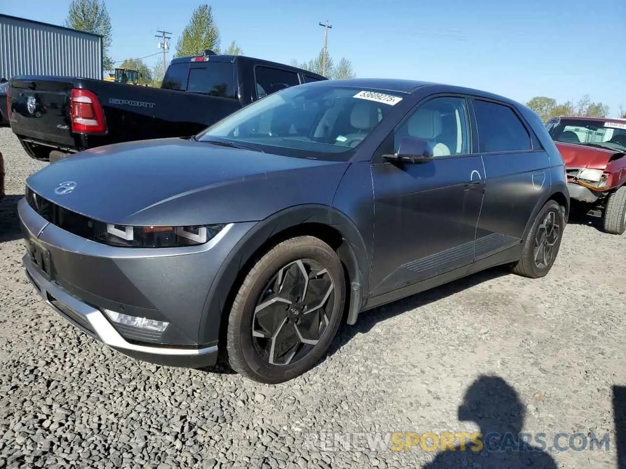 1 Photograph of a damaged car KM8KNDAF5PU154173 HYUNDAI IONIQ 2023