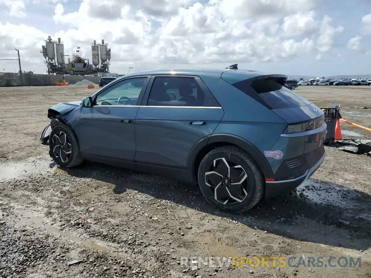 2 Photograph of a damaged car KM8KNDAF5PU214646 HYUNDAI IONIQ 2023