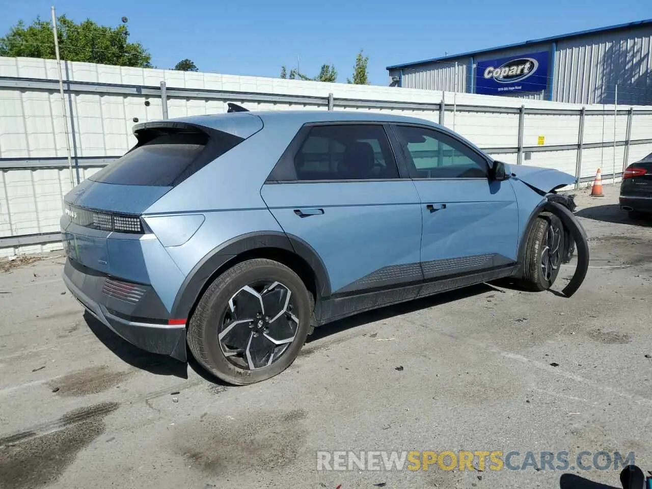 3 Photograph of a damaged car KM8KNDAF6PU205194 HYUNDAI IONIQ 2023