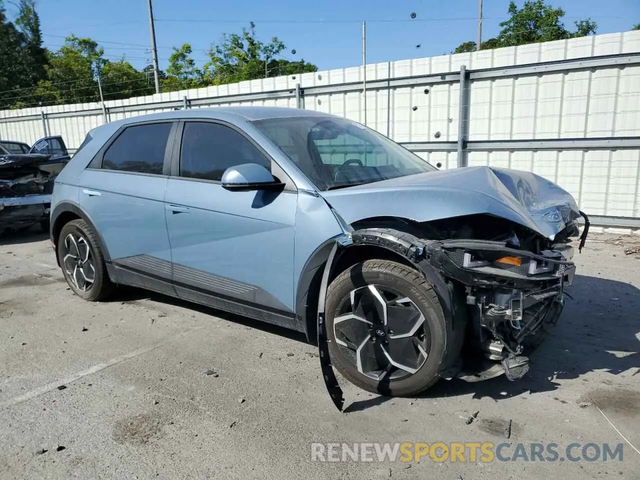 4 Photograph of a damaged car KM8KNDAF6PU205194 HYUNDAI IONIQ 2023